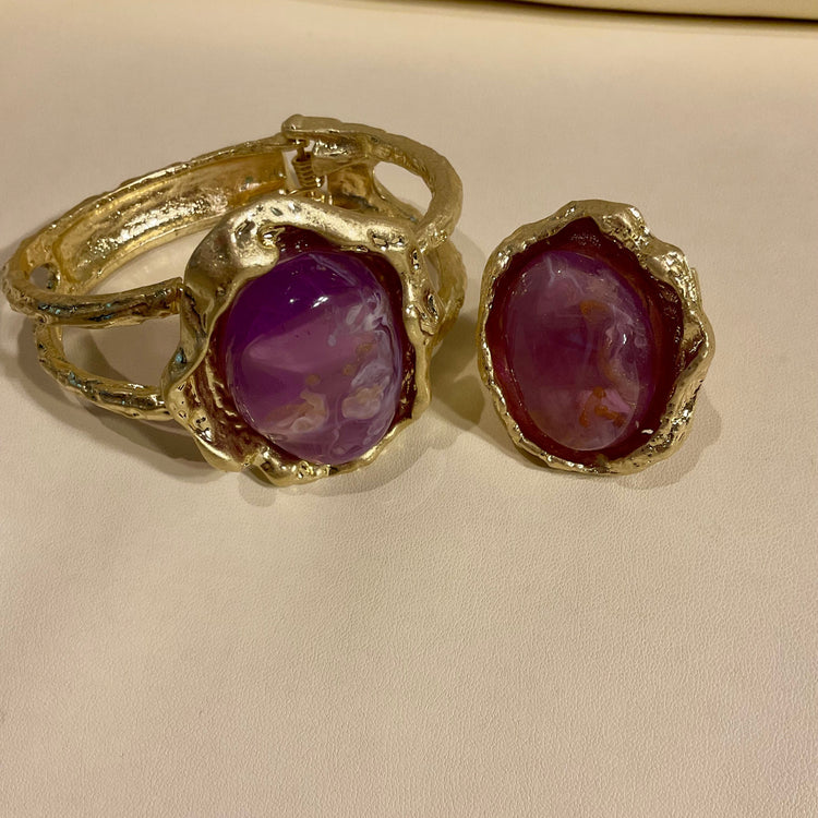 Two Piece Bracelet & Ring