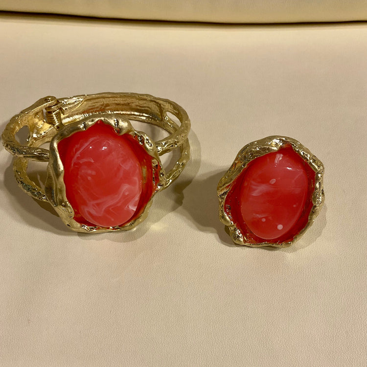 Two Piece Bracelet & Ring