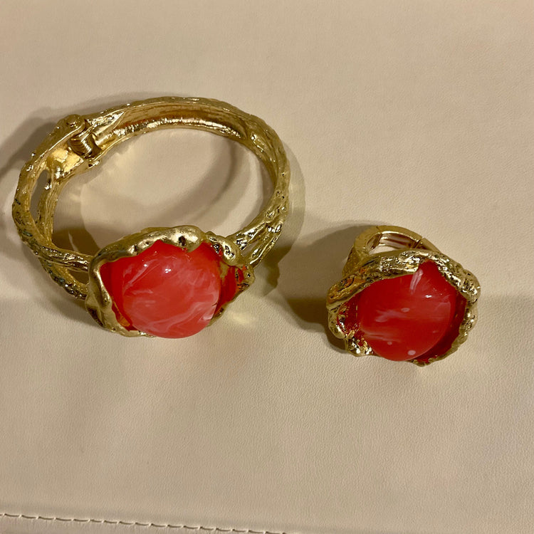 Two Piece Bracelet & Ring