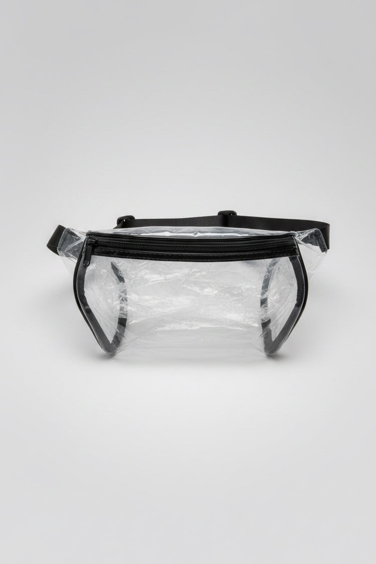 Clear Vinyl Stadium Tube Crossbody