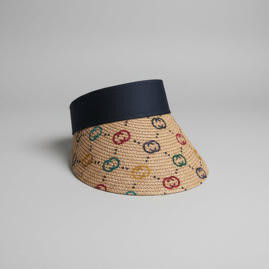 Straw Lightweight Sun Visor