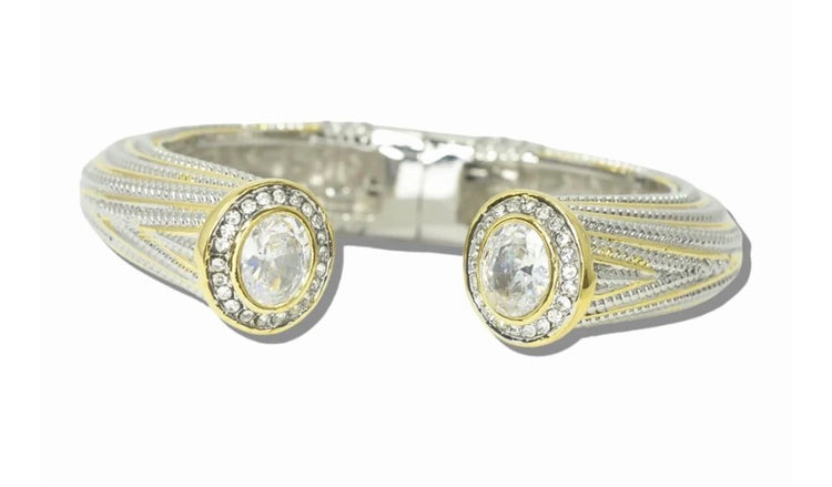 Designer Hinge Statement Bracelet