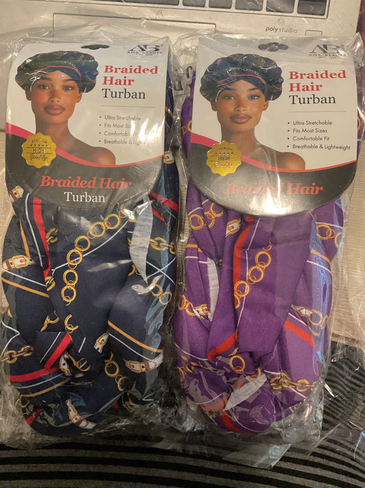 Halo Braided Turban