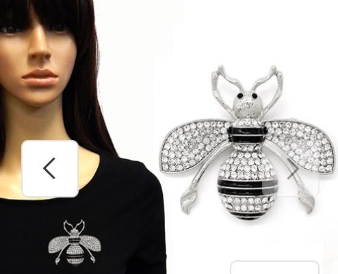 Large Queen Bee Brooch