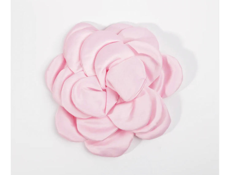 Fabric flower brooch