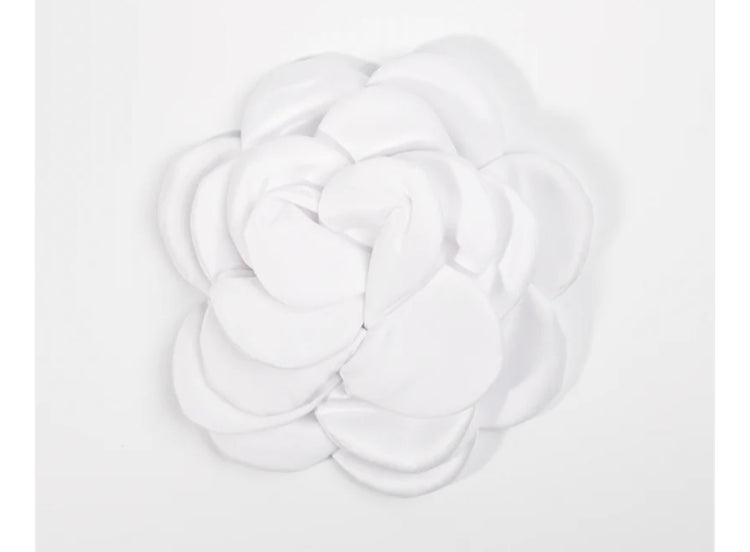 Fabric flower brooch