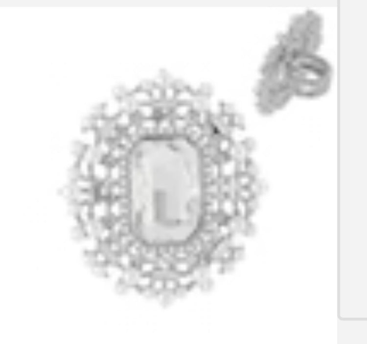 Large Statement Stone Ring