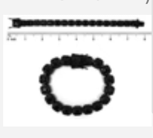 Black Tennis Bracelet