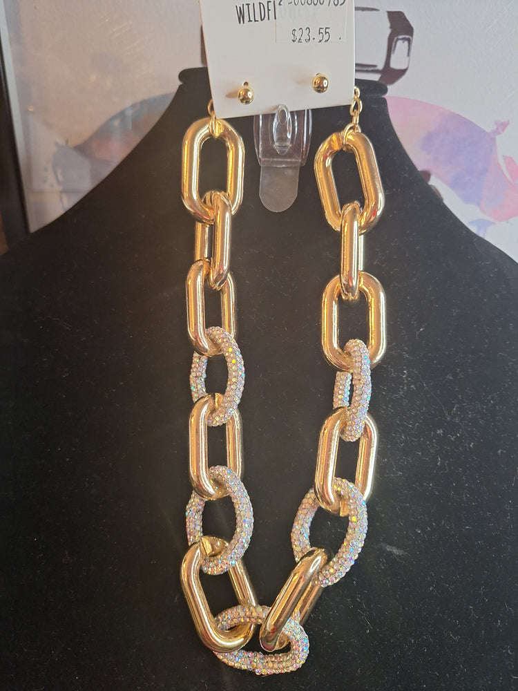 Gold Links Necklace