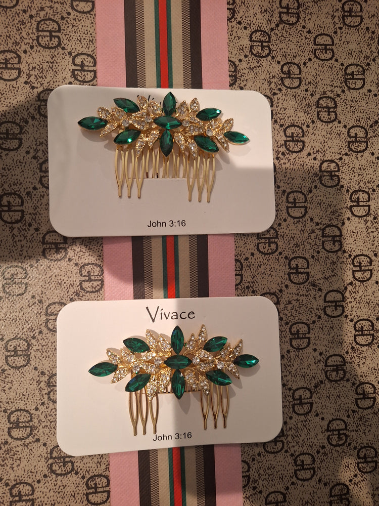 Fancy Hair Combs with Color
