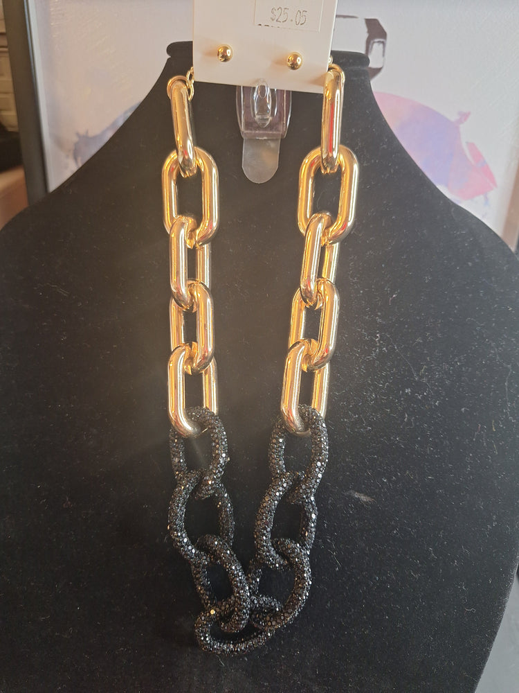 Gold Links Necklace