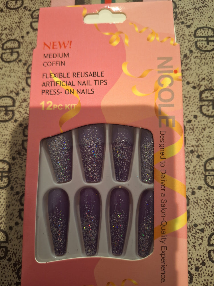 Nicole's Sparkle Fashion Nails