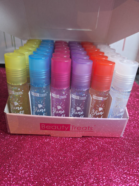 Glitter lip Oils