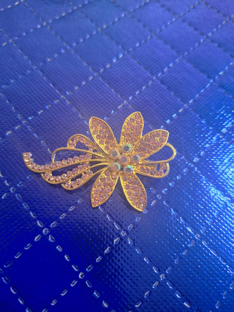 Sparkle Flower Brooch