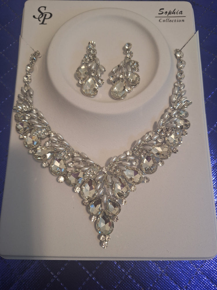 Elegant Rhinestone Necklace Sets