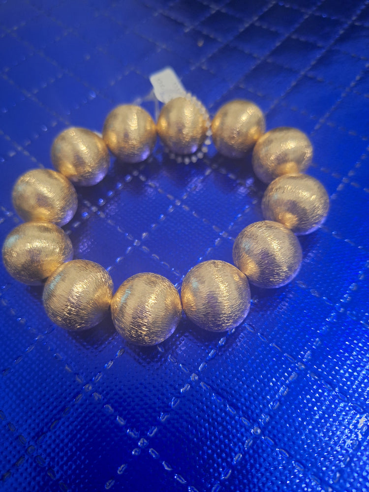 Gold Beaded Bracelet