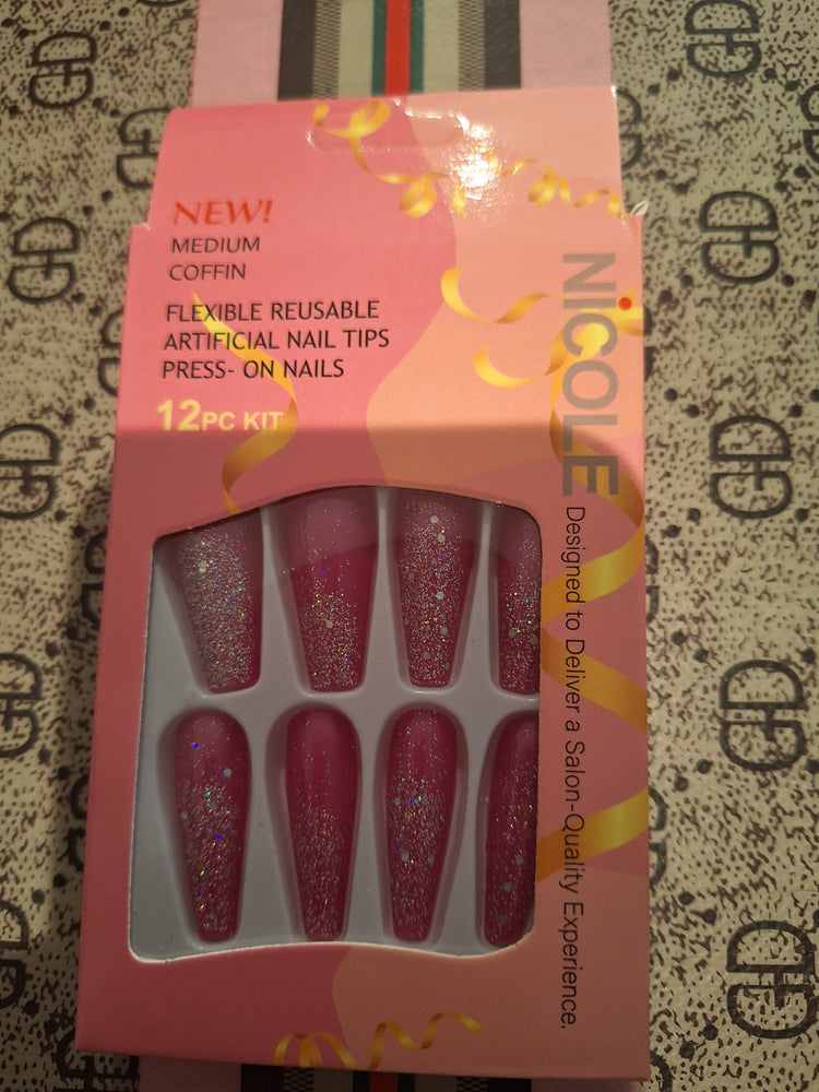Nicole's Sparkle Fashion Nails