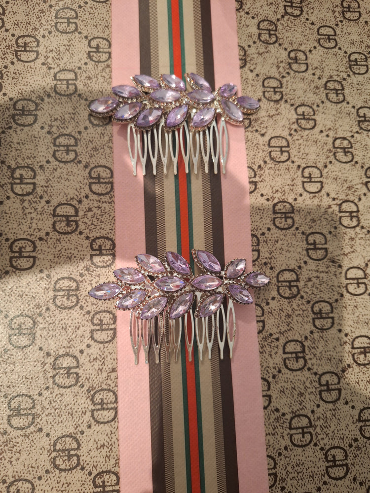 Fancy Hair Combs with Color