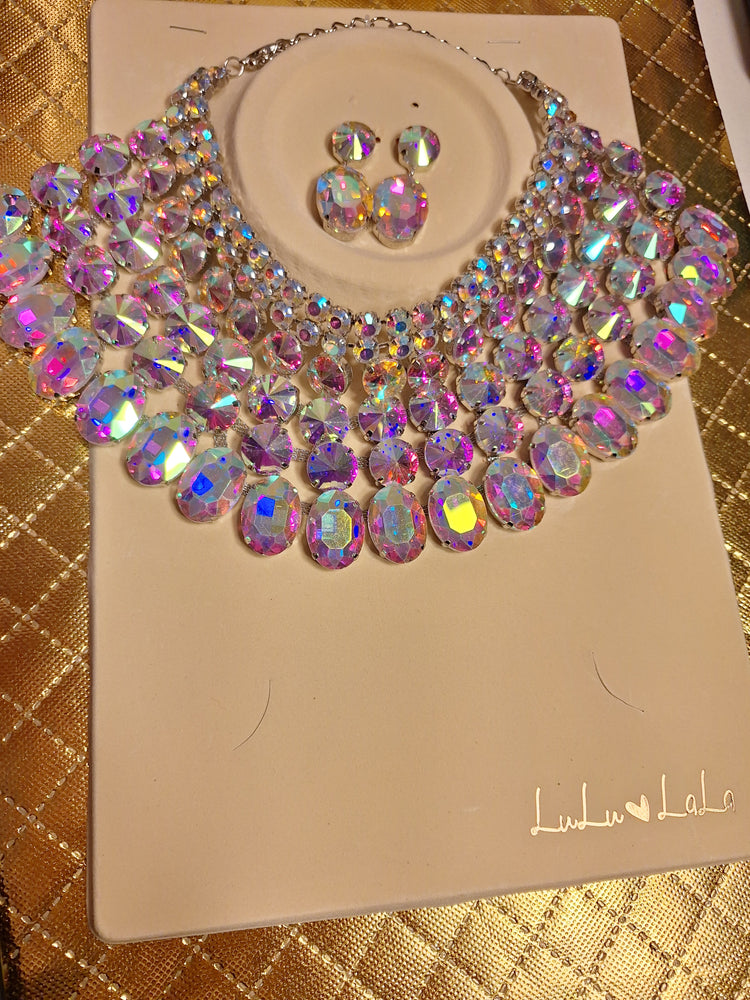 Rhinestone Statement Necklace