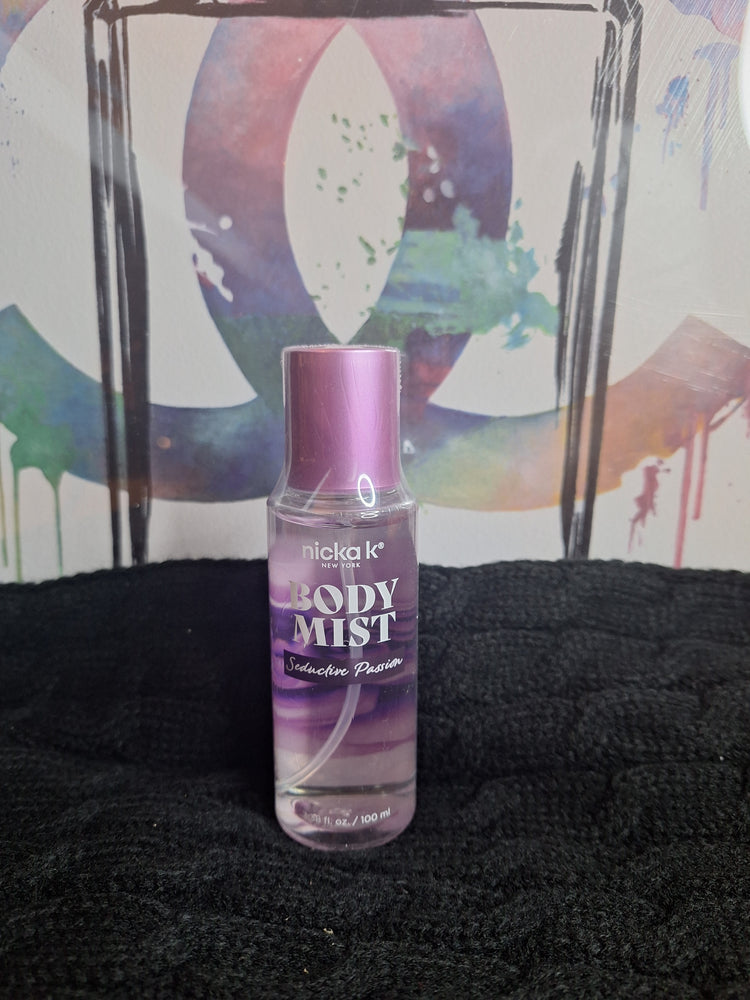 Body Mist Scents