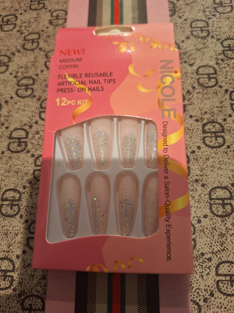 Nicole's Sparkle Fashion Nails